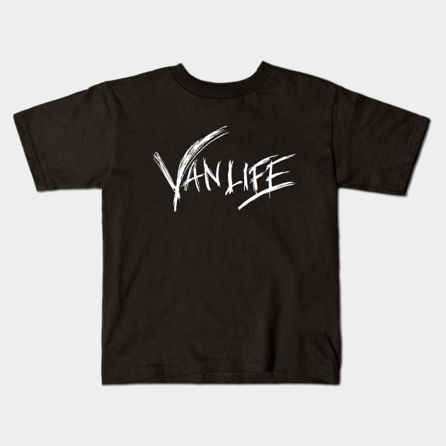 Vanlife Kids T-Shirt by YellowSplash